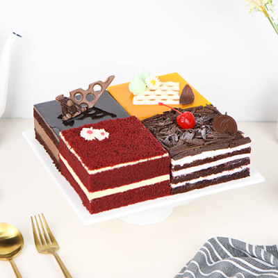 Four Delights Regular Cakes Dapur Cokelat